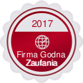 Medal Firmy Godnej Zaufania 2017