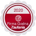 Medal Firmy Godnej Zaufania 2020