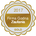 Złoty Medal Firmy Godnej Zaufania 2017